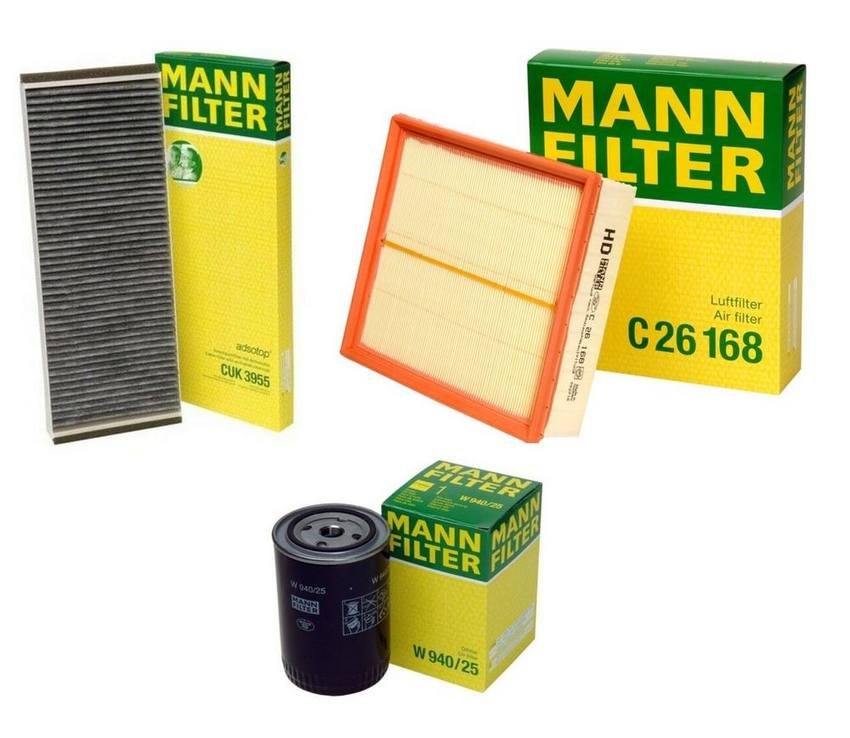 Audi VW Filter Service Kit 3B0091800 - MANN-FILTER 1790282KIT